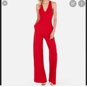 Express Red Jumpsuit